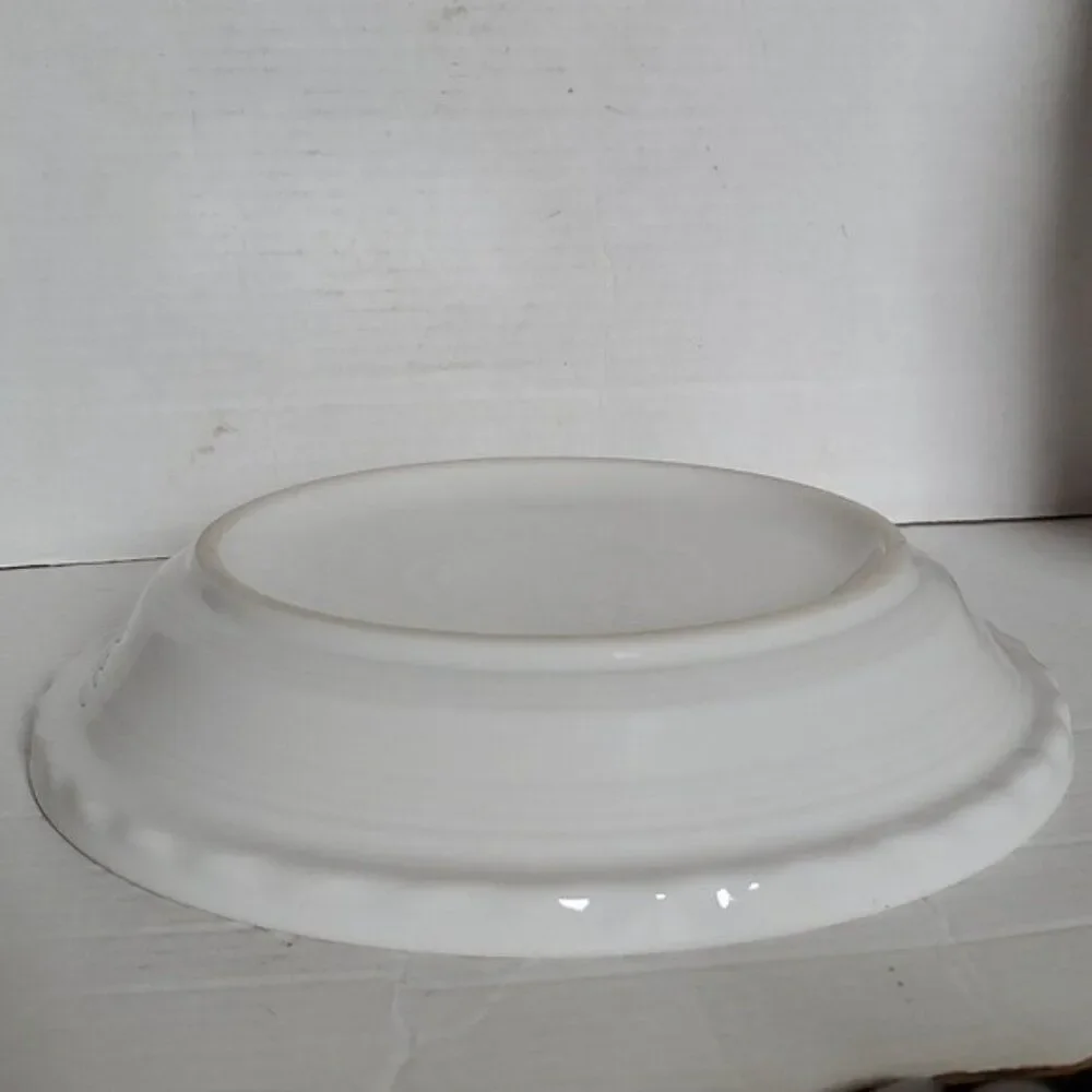 Fiestaware FIESTA Pie Plate Deep Dish Baker Bake Bakeware Cookware White CERAMIC